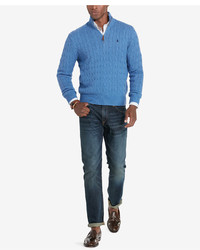 Polo Ralph Lauren Cable Knit Mock Neck Sweater