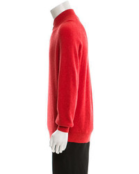 Brunello Cucinelli Cashmere Half Zip Sweater