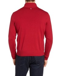 Tailorbyrd Gannet Quarter Zip Wool Sweater