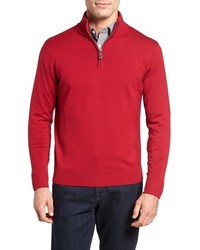 Tailorbyrd Gannet Quarter Zip Wool Sweater