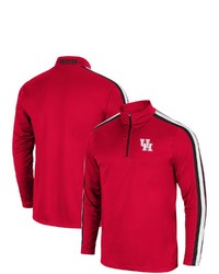 Colosseum Red Houston Cougars 1955 Quarter Zip Jacket At Nordstrom
