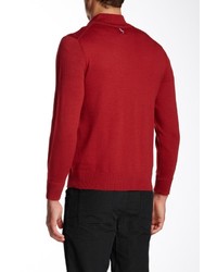 Tailorbyrd Washable Wool Zip Sweater