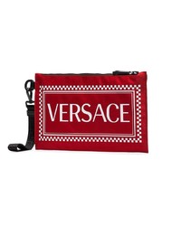 Versace Red Pouch Bag