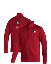 adidas Red Nc State Wolfpack Fashion Full Zip Track Jacket At Nordstrom