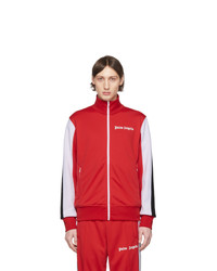 Palm Angels Red Side Band Track Jacket