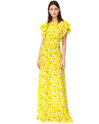 Robe jaune c&a