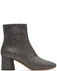 Marc Jacobs Silver Valentine Boots