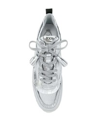 Tod's Fringed Lace Up Sneakers
