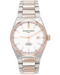 Frederique Constant Silver Gold Highlife Automatic Watch
