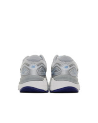 New Balance White And Silver 1340v3 Sneakers