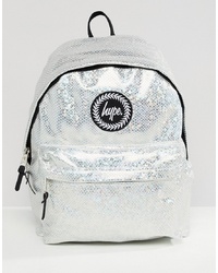 Hype Backpack In Holographic Silver