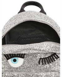 Chiara Ferragni Flirting Eyes Glitter Mini Backpack