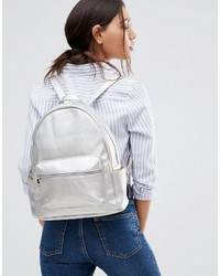 Daisy Street Metallic Backpack
