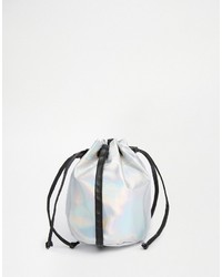 Asos Collection Metallic Mini Duffle Bag