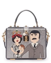 Dolce & Gabbana Dolcegabbana Patch Family Box Bag Metallic