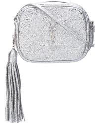 Saint Laurent Glitter Monogram Blogger Bag