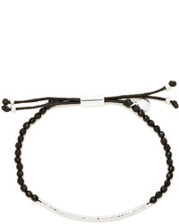 Gorjana Power Gemstone Black Onyx Bracelet For Protection Silver