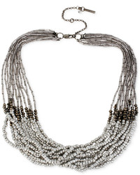 Kenneth Cole New York Seed Bead Multi Row Long Necklace