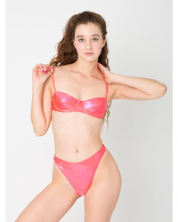 American Apparel Shiny Underwire Bikini Top