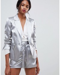 Oasis Occasion Tailored Shimmer Blazer Co Ord