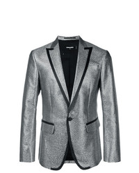 DSQUARED2 Woven Effect Tuxedo Jacket