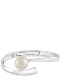 Majorica 12mm White Organic Pearl And Sterling Silver Bracelet
