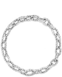 David Yurman 8mm Sterling Silver Continuance Chain Bracelet