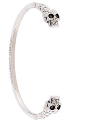 Alexander McQueen Twin Skull Bracelet