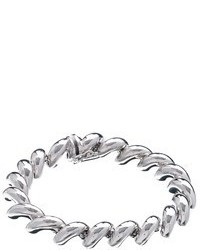 Asos Silver Plated Chain Link Bracelet Silver