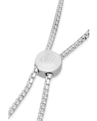 Monica Vinader Baja Sterling Silver Diamond Bracelet One Size