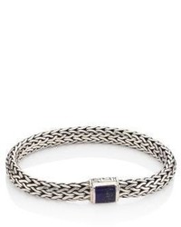 John Hardy Classic Chain Lapiz Lazuli Sterling Silver Bracelet