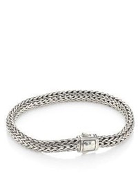 John Hardy Classic Chain Small Hammered Silver Chain Bracelet