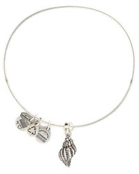 Alex and Ani Conch Shell Expandable Wire Bangle