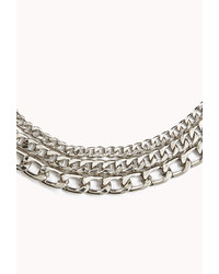 Forever 21 Edgy Curb Chain Bracelet