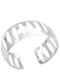 FashionJewelryForEveryone Glamorous Elaborate Sterling Silver Solid Cuff Bracelet Pattern Style