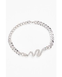 Guinevere Snake Chain Bracelet Silver Silver