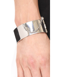 Rebecca Minkoff Handcuff With Chain Bracelet