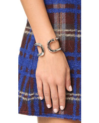 Marc Jacobs Icon Open Hinge Cuff Bracelet