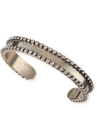Dannijo Lane Chain Crystal Cuff Bracelet
