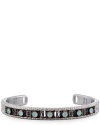 Armenta New World Opal Triplet Cuff Bracelet With Diamonds