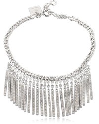 Nina Ricci Fringe Bracelet With Crystals