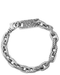 King Baby Studio Oval Link Sterling Silver Bracelet
