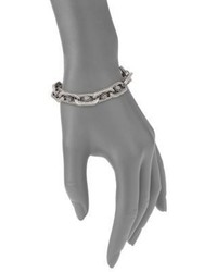 Konstantino Penelope Sterling Silver Etched Link Bracelet