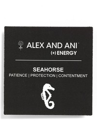 Alex and Ani Seahorse Expandable Wire Bangle