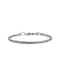 John Varvatos Star USA Silver Chain Bracelet