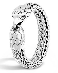 John Hardy Silver Eagle Head Chain Bracelet