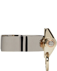 Givenchy Silver Obsedia Cuff Bracelet