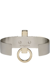 Givenchy Silver Obsedia Cuff Bracelet