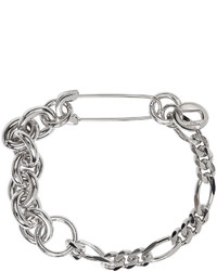 Valentino Silver Pin Bracelet