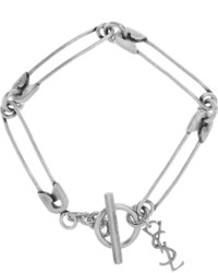 Saint Laurent Silver Plated Bracelet
